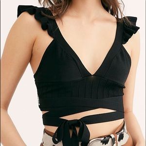 Free People Wrap Crop